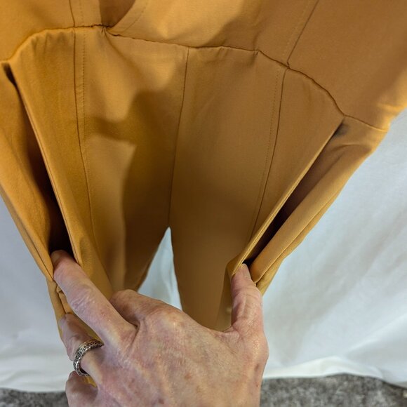 NWT CBR Size Small Mustard Jumpsuit - Picture 6 of 16